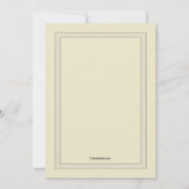 Photo posée dans la carte de Memoriam (Dos)