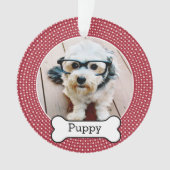 Photo pour animaux de compagnie avec os de chien - (devant)