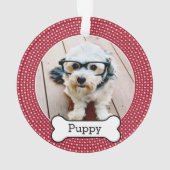 Photo pour animaux de compagnie avec os de chien - (dos)