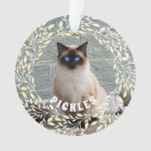 Photo pour animaux de compagnie Chat Leafy Wreath  (devant)