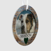 Photo pour animaux de compagnie Nom personnalisé C (devant)