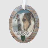 Photo pour animaux de compagnie Nom personnalisé C (devant)