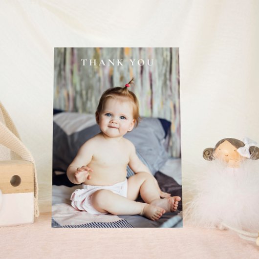 Photo pour bébé Merci de script moderne écrit à la