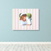 Photo pour fille bébé [20x16 pouces] Impression su (Insitu (Plancher de Bois))