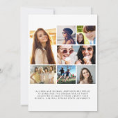 Photo Pour La Faire-part De Graduation De La Super (Dos)