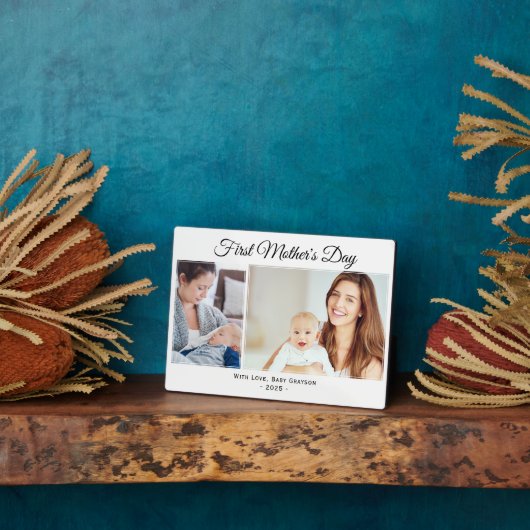 Photo Première fête des mères - Plaque de conservation d (Côté)