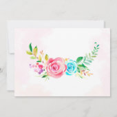 Photo Princesse invitation anniversaire Royal anni (Dos)