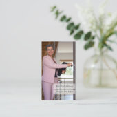 Photo QR Code Agent immobilier Carte de visite (Debout devant)