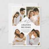 Photo QR Code Enregistrer la date Invitation (Devant)