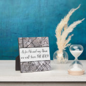 Photo Quant À Moi Et Ma Maison Plaque De Tablette Avec D (Insitu)