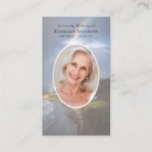 Photo Rainbow Beach Carte de prière commémorative (Devant)