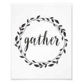 Photo Rassembler - Impression Thankesgiving (Devant)