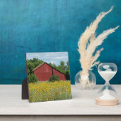 Photo Red Barn Plaque (Insitu)