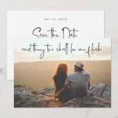 Photo religieuse Enregistrer la carte de date KJV (Devant / Derrière)