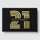 Photo Retro Elegant Noir Anniversaire (Recto)