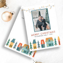 Photo Retro Joyeuses Cartes de Noël