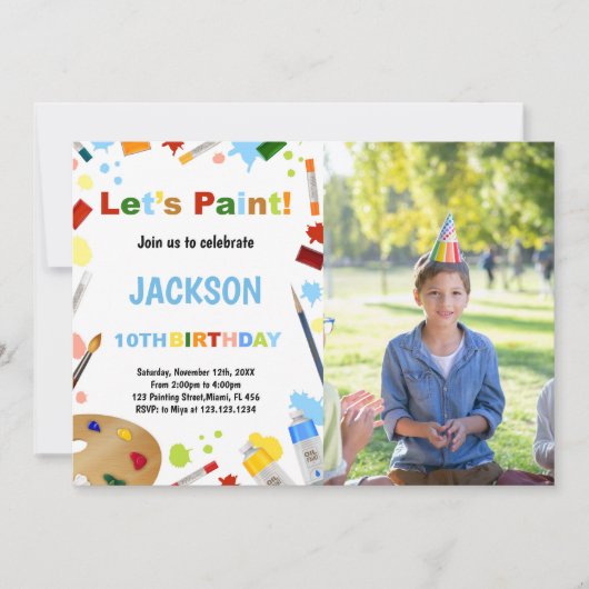 Photo Robe Blanche Pour Les Invitations De Peintur (Devant)