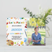 Photo Robe Blanche Pour Les Invitations De Peintur (Debout devant)