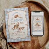 Photo Rodeo Birthday Invitation