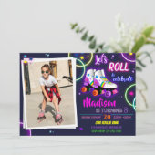 Photo Roller invitation anniversaire invitation de (Debout devant)