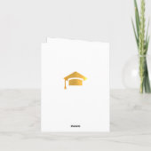 Photo rose de Merci de l'obtention du diplôme 2017 (Dos)