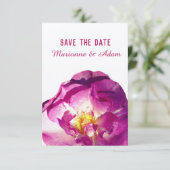 Photo rose, Élégant, Enregistrer la carte de date (Debout devant)