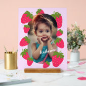 Photo rose fraise (Mariage)