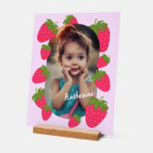 Photo rose fraise (Angle)