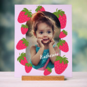 Photo rose fraise (Neutre)