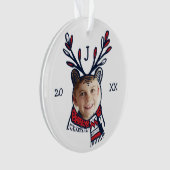 Photo rouge de fête de caractère d'ours blanc de (devant)