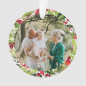 photo rouge et vert fête moderne botanique moderne (devant)