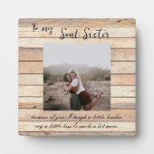 Photo Rustic Wood Plaque Soul Sister (Devant)