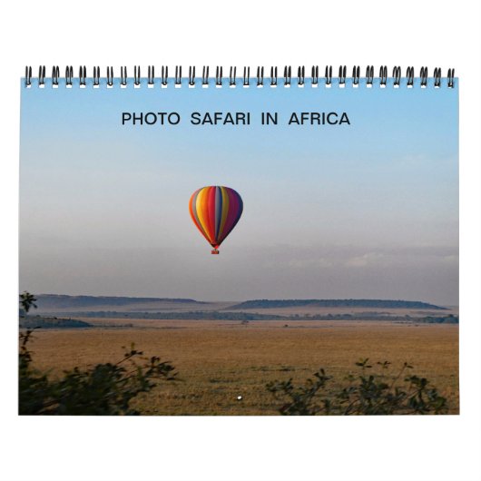 PHOTO SAFARI EN AFRIQUE Calendrier (Protection)