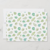 Photo Safari invitation d'anniversaire Wild one pa (Dos)