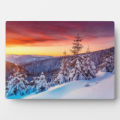 Photo Scène d'hiver Plaque Art Décor (Devant)