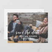 Photo Script manuscrite Enregistrer La Carte Posta (Devant / Derrière)