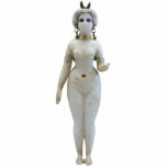 Photo Sculpture Astarte en Phoenicia Sculpture<br><div class="desc">Sculpture acrylique d'une statue d'Astarte, fille d'Epigeius (grec : Uranus) et de Ge (terre), soeur du dieu Elus. Le symbole le plus commun d'Astarte était la lune de croissant (ou cornes). Elle était liée à la fertilité, la sexualité et la guerre. La statue d'Astarte se trouve au Musée du Louvre....</div>