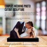 Photo Sculpture Couples Mariage Photo découpe Sculpture<br><div class="desc">Capturez l'amour et la beauté intemporels de votre mariage avec notre Mariage Couples Photo Cutout Sculpture! Cette sculpture exquise offre une façon unique et personnalisée de présenter votre photo mariage chère. 🌟 Réalisée avec soin, notre sculpture donne vie à la photo mariage de votre couple sous une forme tridimensionnelle époustouflante....</div>