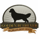 Photo Sculpture Golden Retriever<br><div class="desc">Ils ont toujours été conçus comme des chiens armés pour récupérer la sauvagine abattue, comme les canards et les gibiers des hautes terres, pendant les parties de chasse et de tir. Ils ont été nommés récupérateur en raison de leur capacité à récupérer le jeu non endommagé. Les Golden Retrievers ont...</div>