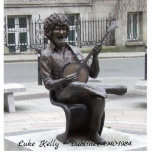 Photo Sculpture Luke Kelly Chanteuse Dubliners Irlande sculpture<br><div class="desc">Sculpture Luke Kelly grandeur nature sur South King Street,  Dublin city Ireland. Luke Kelly (1940-1984) a été l'un des membres originaux des Dubliners,  un groupe populaire irlandais de folk & ballad dans les années 1960/1970. Photo Al Geraty 2021.</div>