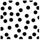 Photo Sculpture Modèle dalmatien noir et blanc de tache<br><div class="desc">Un motif des points noirs sur un arrière - plan blanc. Ce motif est semblable aux taches dalmatiennes de chien.</div>