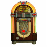 Photo Sculpture Nifty les années 50 Jukebox Sculpture<br><div class="desc">Sculpture acrylique d'un juke-box de style les années 50. C'est une superbe pièce de décoration de la fête de les années 50 qui peut être utilisée partout, même dans une pièce centrale! Voir porte - clé de sculpture en acrylique, aimant et ornement assortis. Voir toute la collection de sculptures photo...</div>