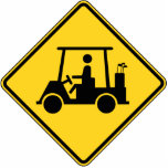 Photo Sculpture Panneau Panier de golf de prudence<br><div class="desc">Funny Golfer Humour ~ Attention / Avertissement Golf Panier Signal. Globe Trotters se spécialise dans l'imagerie idiosyncratique du monde entier. Vous y trouverez des Cartes de Voeux,  Cartes Postales,  Posters,  Mousepads et plus encore.</div>