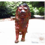 Photo Sculpture Sculpture en bronze en lion<br><div class="desc">Pour les courageux !</div>