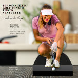 Photo Sculpture Sculpture photo Acrylique de Golfeur personnalisée<br><div class="desc">Célébrez votre passion | Transformez vos souvenirs de golf en souvenir saisissant grâce à cette sculpture en acrylique de golfeur personnalisée. Qu'il s'agisse de capturer un putt précis, une balançoire puissante ou un moment spécial sur le parcours, cette pièce polyvalente est parfaite pour les joueurs, les fans, ou comme un...</div>