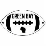 Photo Sculpture Thème de football de Green Bay<br><div class="desc">Thème de football de Green Bay</div>
