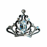 Photo Sculpture Tiara sur le stand<br><div class="desc">Sculpture Tiara sur un stand... Elles sont absolument fabuleuses pour les fêtes ou les cadeaux Diva ! ! !... Vous pouvez utiliser comme plateau de gâteaux (petites tailles) ou décor de table !</div>