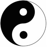 Photo Sculpture Yin Yang<br><div class="desc">Le symbole de Yin Yang noir et blanc. Simple but powerful balance symbole of taoism.</div>