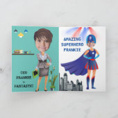 Photo Sensation FUN Carte Anniversaire (Intérieur)