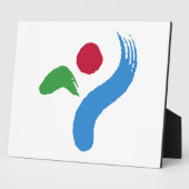Photo Seoul Flag Plaque (Côté)